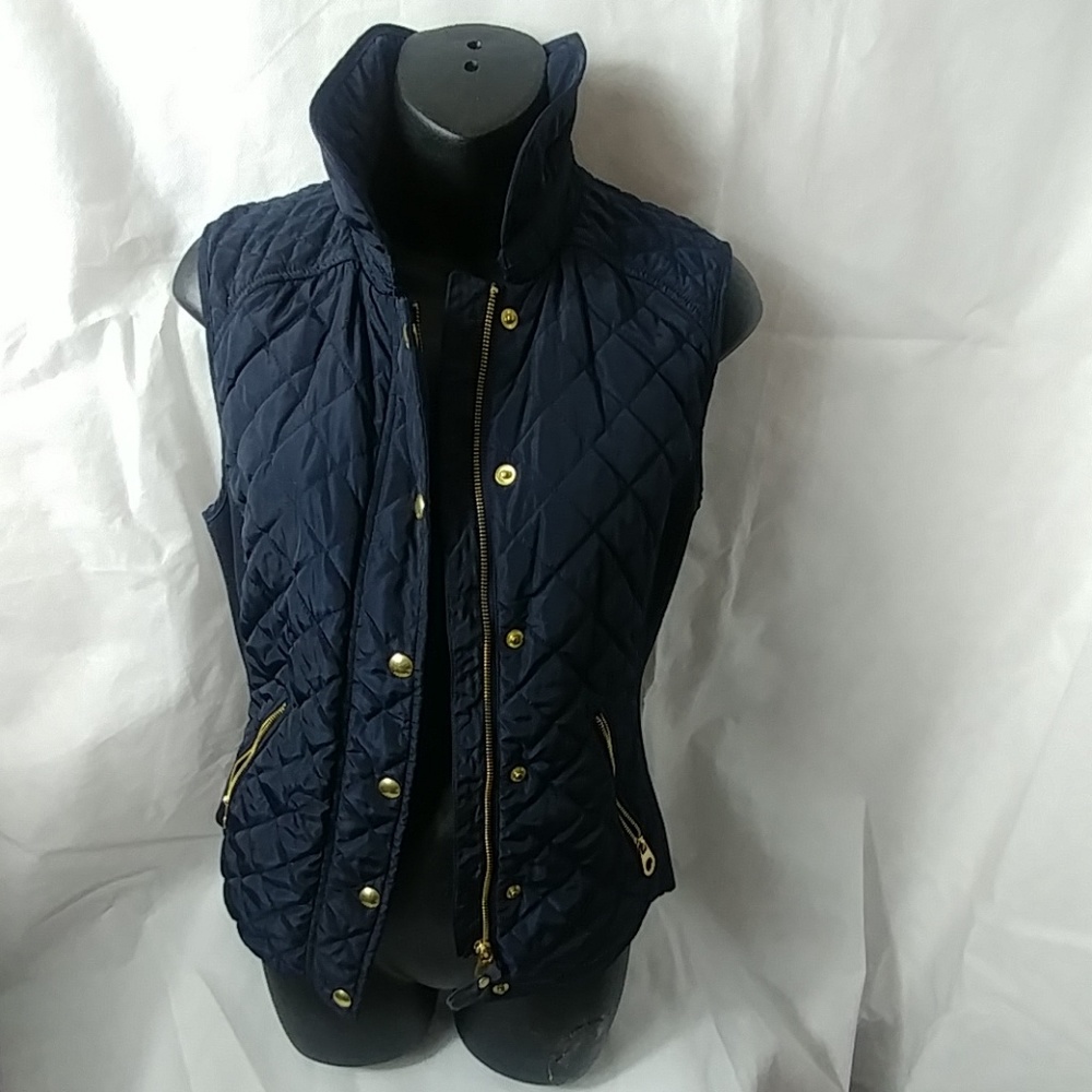 Joules Quilted Polo Boldly British Vest Size 10